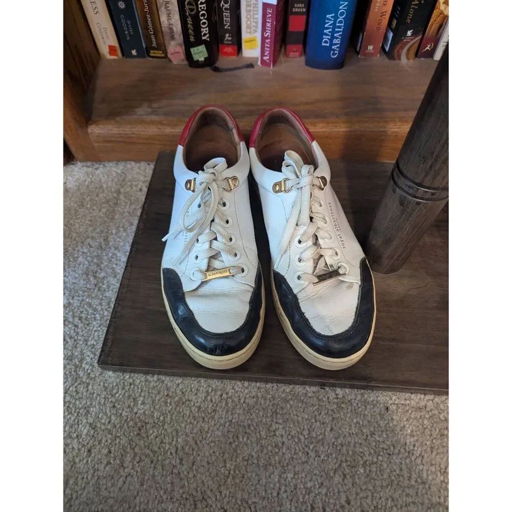 Royal Albatross Women’s Size 8 White Leather Field Fox Spikeless Golf Shoes